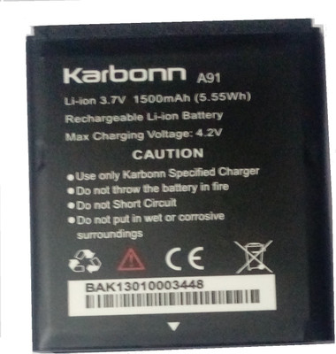 

Karbonn A91 for KarbonnMobile Battery( )