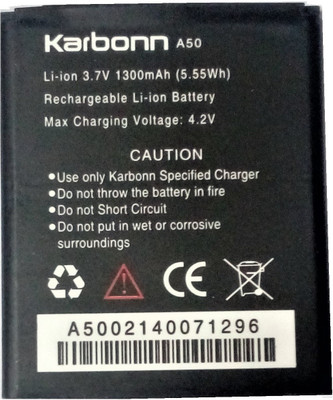 

Karbonn A50 for KarbonnMobile Battery( )
