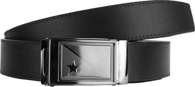 

Laer Men & Women Casual Black Synthetic Belt