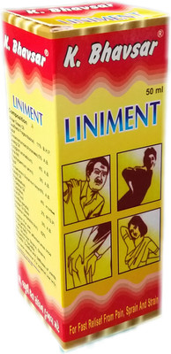 

K.BHAVSAR`S LINIMENT - FOR BODY PAIN OIL Liquid(50 ml)