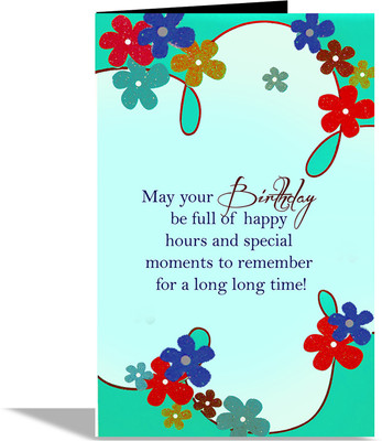 

alwaysgift May Your Birthady Greeting Card Greeting Card(Multicolor, Pack of 1)