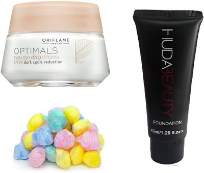 

Oriflame Sweden Combo of Optimals Even Out (Day Cream Spf 20) (Kit of 3 Items)(Set of 3)