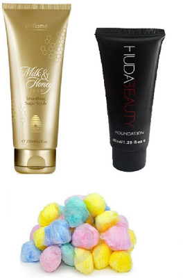 

Oriflame Sweden Combo of Milk and Honey (Gold Smoothing Sugar Scrub) (Kit of 3 Items)(Set of 3)