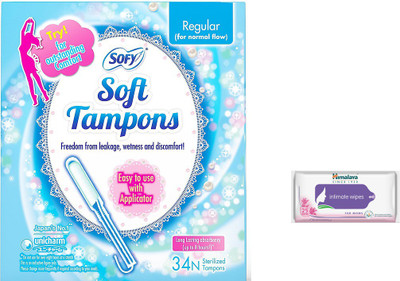 

Sofy tampon 34, intimate wipes25(Set of 2)