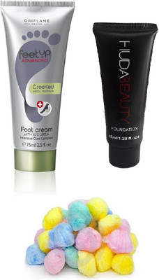 

Oriflame Sweden Combo of Feet Up Foot Cream(For Cracked Heel Repair) (Kit of 3 Items)(Set of 3)