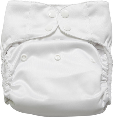 

Apple Blossoms PUL Fabric White One Size-Pocket Style Diapers - New Born