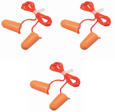 

Vezual 3M 1110 (3 Qty) for Noise Reduction Ear Plug(Orange)
