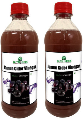 

Nutriherbs Jamun Cider Vinegar Nutrition Drink(2x473 ml, Jamun Flavored)