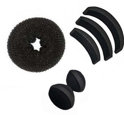 

JAMPAK 6-in-1-hair accessories Hair Accessory Set (Black) Hair Accessory Set(Black)