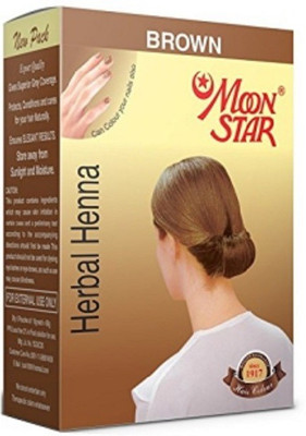 

Moonstar Herbal Henna Brown Hair Color(Brown)