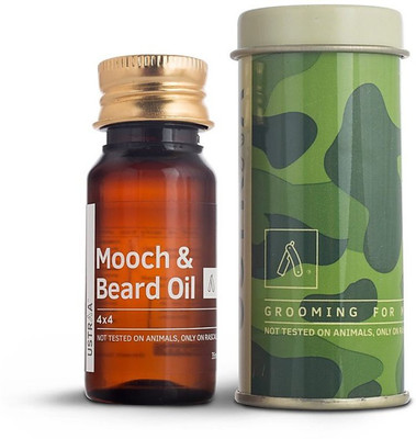 

Ustraa Mooch and Beard Oil 4X4 (35 ml) Hair Oil(35 g)