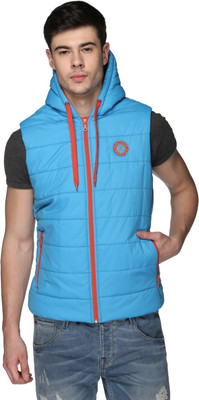 TRUFIT Sleeveless Solid Men Jacket