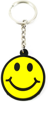 

ShopTop Cute smiley Key Chain(Yellow)