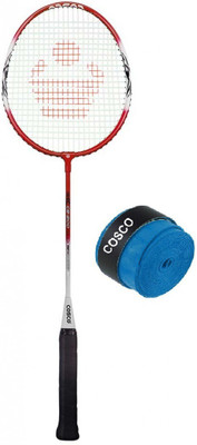 

Cosco Combo of Two- one 'CB 200 Power' Badminton racket and one 'Dura Soft' Badminton Grip (Color On Availability)- Badminton Kit