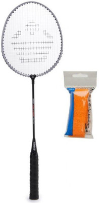 

Cosco Combo of Two - One 'Cb 150 E' Badminton Racket (Full Cover) and one Badminton Grip (Color on availability)- Badminton Kit