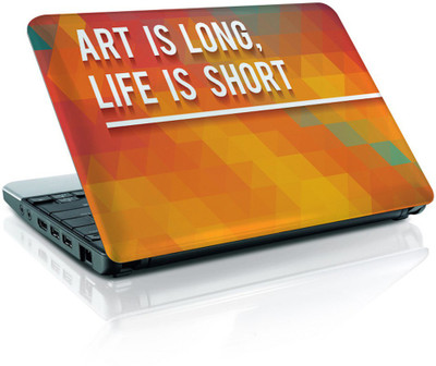 

Franklee Quote Art vinyl Laptop Decal 15.6