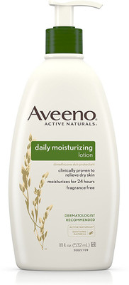

Aveeno Daily Moisturizing Lotion For Dry Skin, 18 Fl. Oz - Moisturizes for 24 hours(532 ml)