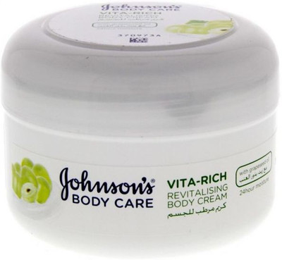 

Johnson's Vita-Rich Grape Seed Body Cream (Imported)(200 ml)