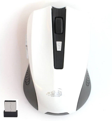 

Etake White 2.4Ghz Ultra Sleek With Usb Receiver Wireless Optical Gaming Mouse(USB 2.0, White)