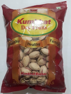 

Kumbhat Dry Fruits pista salted Pistachios(250 g, Pouch)