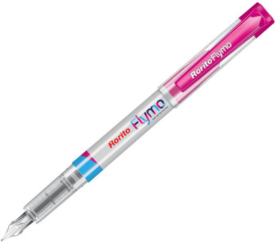 

RORITO FLYMO FLUID INK FOUNTAIN PEN PACK OF 4 PCS Fountain Pen(Pack of 4)