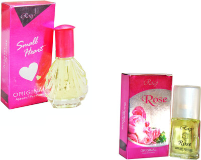 

Rozy Set of (2) Small Heart Pink-Rose -50ml Eau de Parfum - 50 ml(For Men & Women)