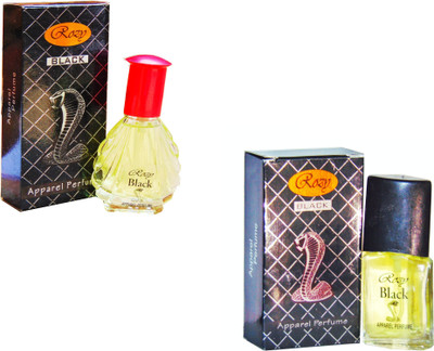 

Rozy Set of (2) Cobra Black-Cobra -50ml Eau de Parfum - 50 ml(For Men & Women)