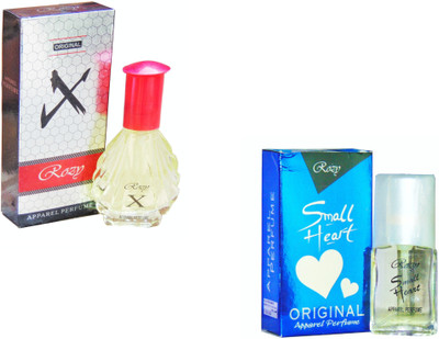 

Rozy Set of (2) Silver-X(30)-Small Herat Blue -50ml Eau de Parfum - 50 ml(For Men & Women)