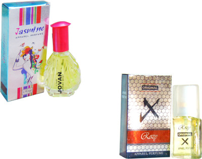 

Rozy Set of (2) Jasmine(30)-Silver-X -50ml Eau de Parfum - 50 ml(For Men & Women)
