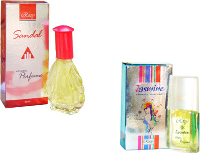 

Rozy Set of (2) Sandel(30)-Jasmine -50ml Eau de Parfum - 50 ml(For Men & Women)