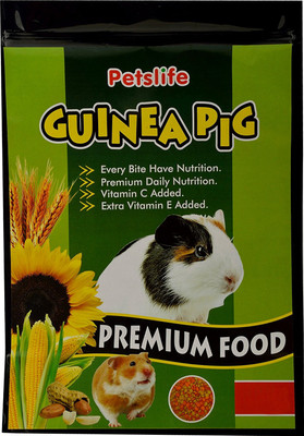 

ROYAL PET Petslife Guinea Pig 1kg Premium Food | Every Bits Have Nutrition | Vitamin C Added | Extra Vitamin E Added | 1 kg Dry Guinea Pig Food