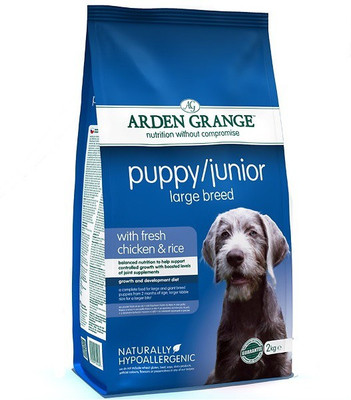 

Arden Grange Puppy/Junior Large Breed 2Kg Chicken, Rice 2 kg Dry Dog Food