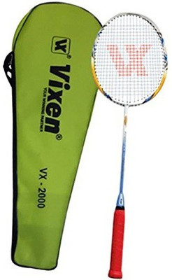 

Vixen 'Power pack 2000' Badminton racke Multicolor Strung Badminton Racquet(G4 - 3.25 Inches, .80 g)