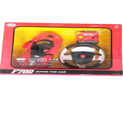 

SHOP DESIRE REMOTE CONTROL F700 SUPER CAR WITH 1:14 TOP SPEED(RED & BLACK)