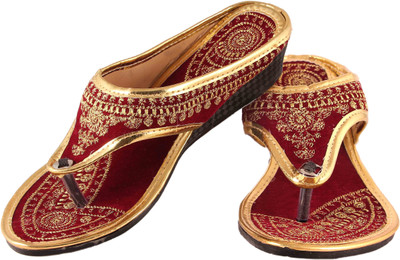 

Shopping Station Women Red-5 Flats