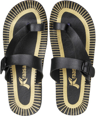

Kraasa Men Black Sandals