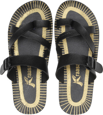 

Kraasa Men Black Sandals