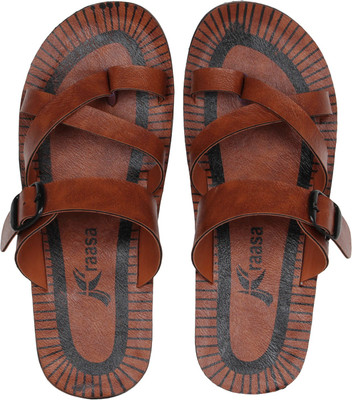 

Kraasa Men Tan Sandals