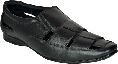 

BlueShoe Handcraft Romanian Sandals For Men(Black