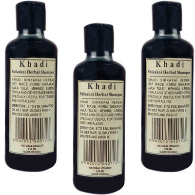 

Khadi Herbal SHIKAKAI SHAMPOO-Natural Colour(630 ml)