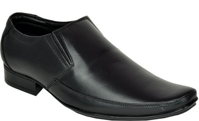

Blueshoe Handcraft Shoe Men’s black Leather shoes slip-On Slip On For Men(Black