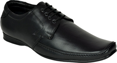 

BlueShoe Handcraft Formal Leather Shoe Lace Up For Men(Black