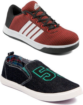 

Asian Men Casual & Running Shoes Combo Pack of 2 Running Shoes For Men(Multicolor