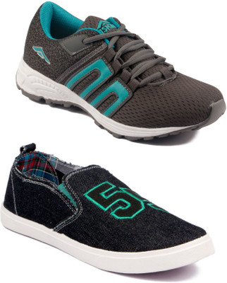 

Asian Men Casual & Running Shoes Combo Pack of 2 Running Shoes For Men(Multicolor