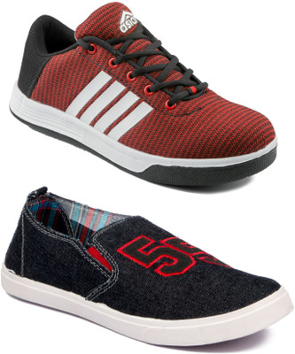

Asian Men Casual & Running Shoes Combo Pack of 2 Running Shoes For Men(Multicolor