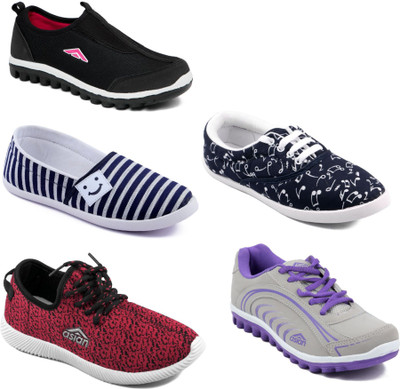 

Asian Canvas Shoes For Women(Multicolor