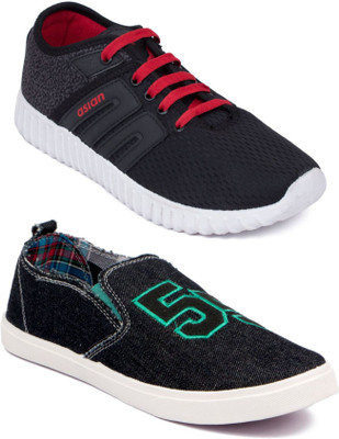 

Asian Men Casual & Running Shoes Combo Pack of 2 Running Shoes For Men(Multicolor
