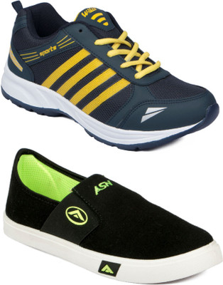 

Asian Men Casual & Running Shoes Combo Pack of 2 Running Shoes For Men(Multicolor