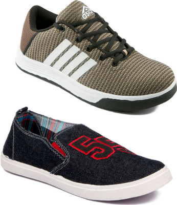 

Asian Men Casual & Running Shoes Combo Pack of 2 Running Shoes For Men(Multicolor