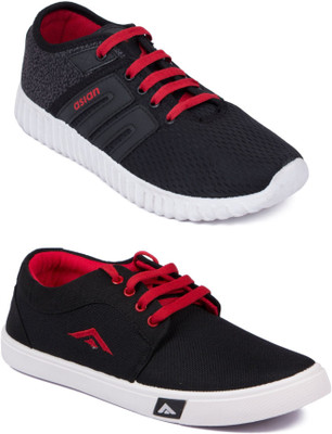 

Asian Men Casual & Running Shoes Combo Pack of 2 Running Shoes For Men(Multicolor